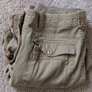 No boundaries men's tan cargos 32w32l